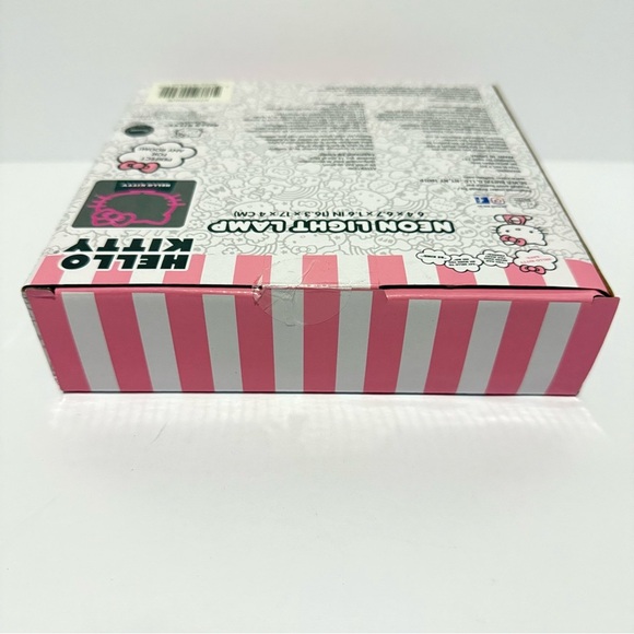 Hello Kitty Neon Light Lamp Decorative Night Light 6.4 x 6.7 x 1.6 Inches - Picture 8 of 9